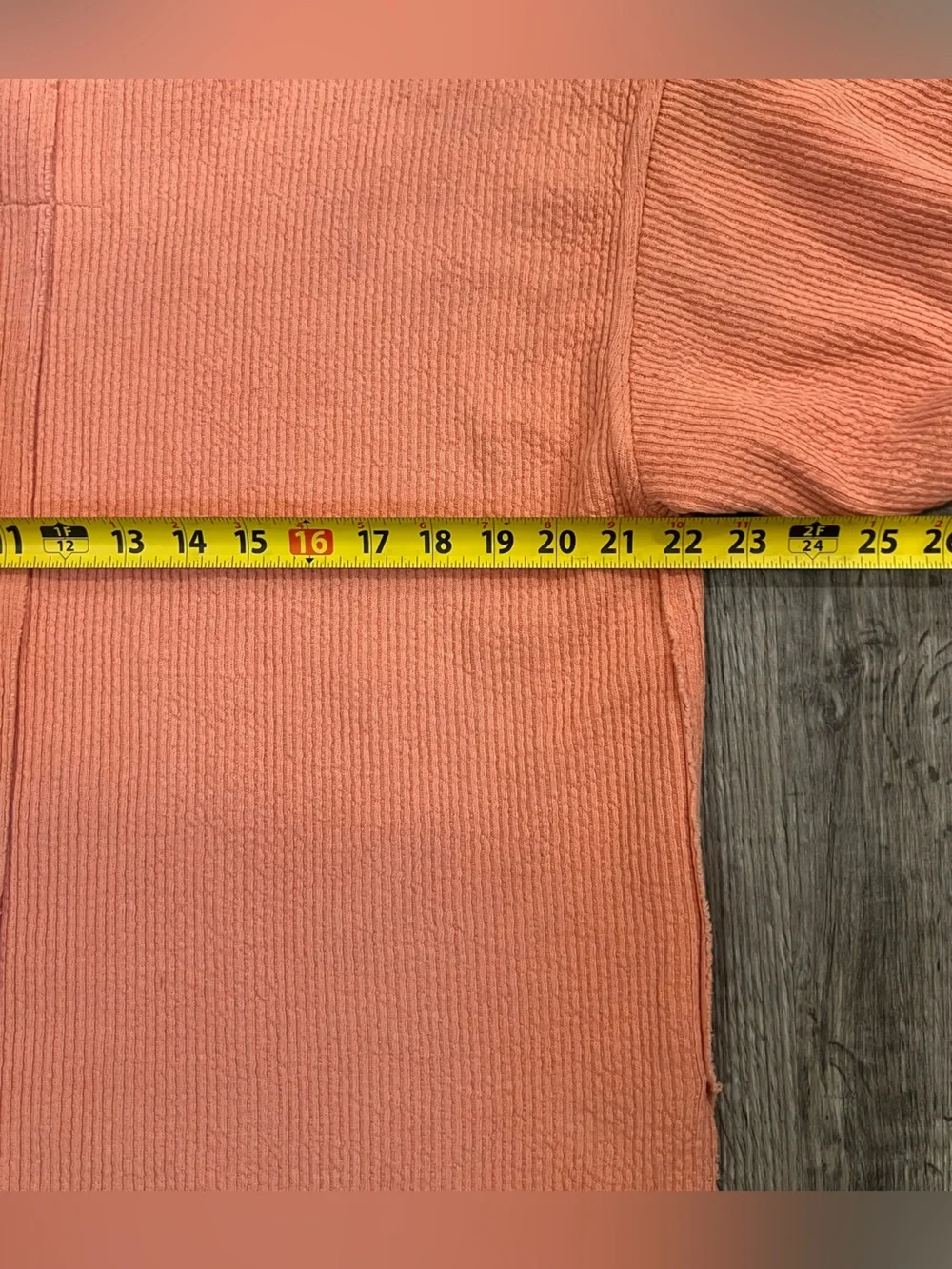 aerie Wonder Coral V-Neck Oversized Sweater - Picture 6 of 6